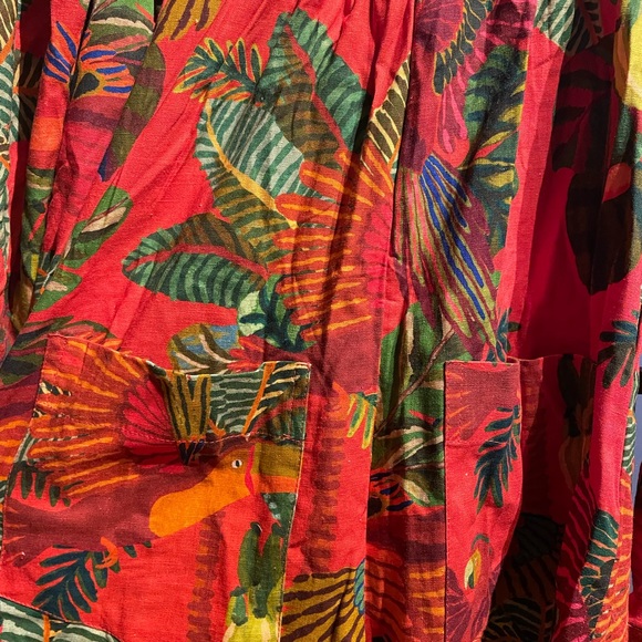 FARM Rio Red Forest Birds Romper - Picture 7 of 7